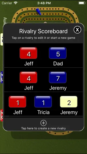 Cribbage Pegboard screenshot 4