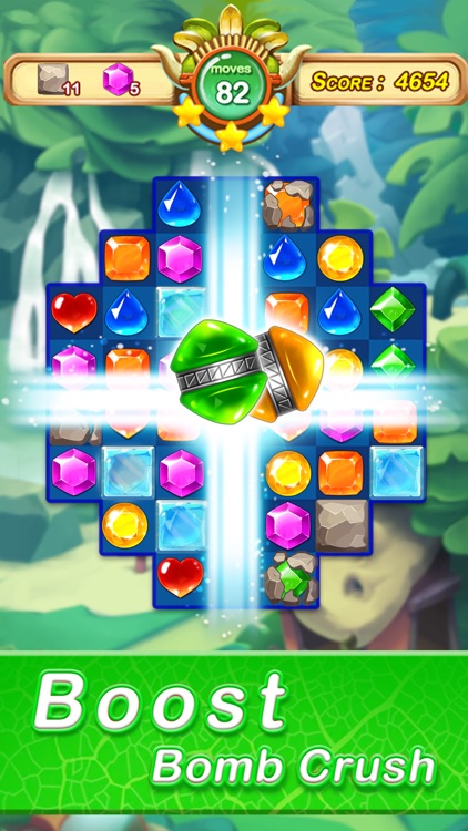 Jewels & Gems - Match 3 Games screenshot-4