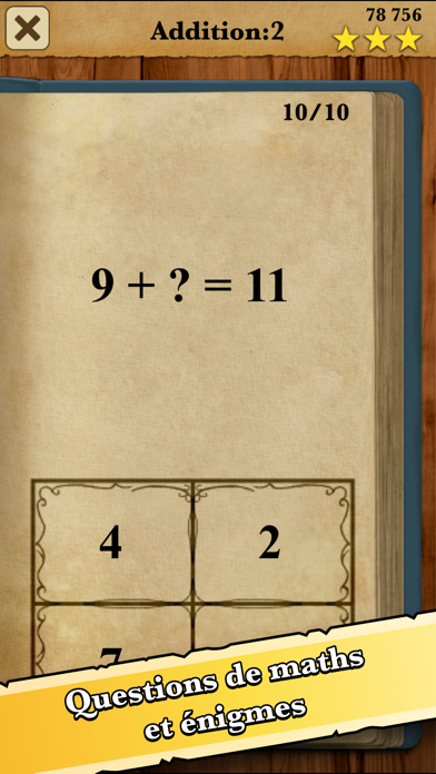 Screenshot #2 pour Roi des Maths : Jeu entier