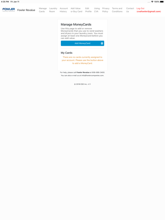 CVA Fowler iPad screenshot