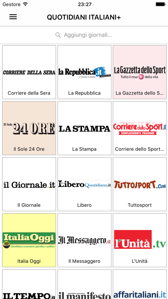 Giornali Italiani - Notizie - 3.4.1 - (iOS)