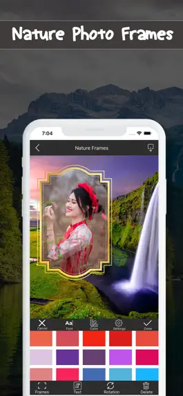 Game screenshot Nature Photo Frames-Romantic hack