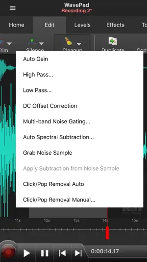 WavePad Music and Audio Editor screenshot 3