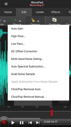 WavePad Music and Audio Editor screenshot 3