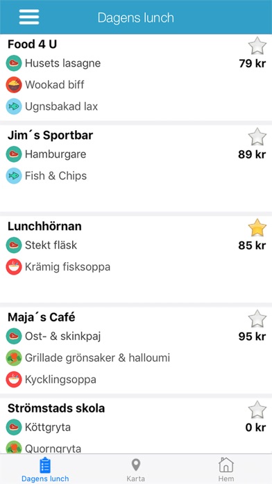 DailyLunch Screenshot