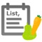 Make shopping-list by select items