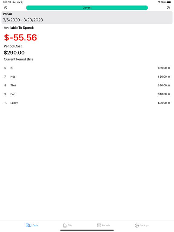 Screenshot #4 pour Frugality