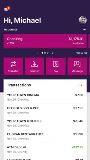 Think Bank - Think Online screenshot 1