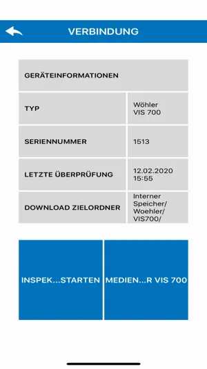 Video Inspektion App screenshot 2