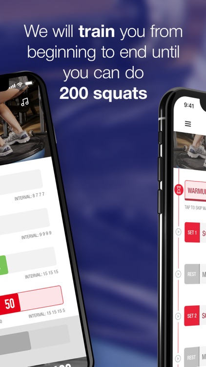 0-200 Squats Trainer Challenge