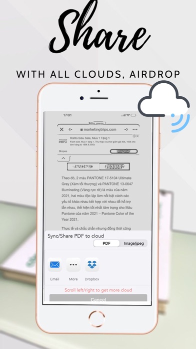 ID Scanner - Tapscanner to PDF Screenshot