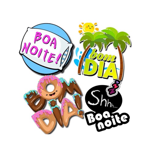 Figurinhas Bom Dia e Noite Download