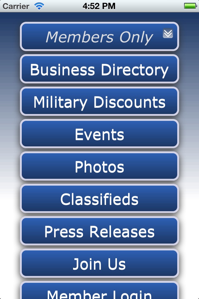 Yuba Sutter Chamber Mobile App screenshot 2