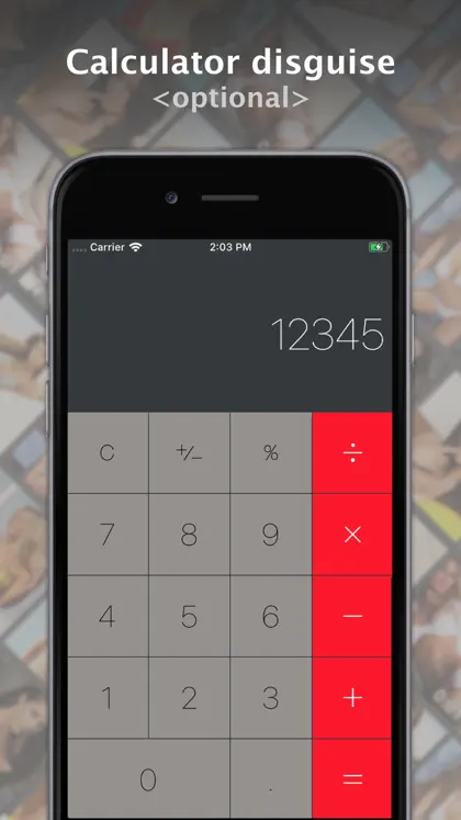 Screenshot 4 di 6 di Secret Folder - Password Lock