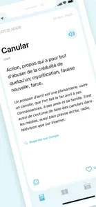 Mot du jour — Daily French app screenshot #3 for iPhone