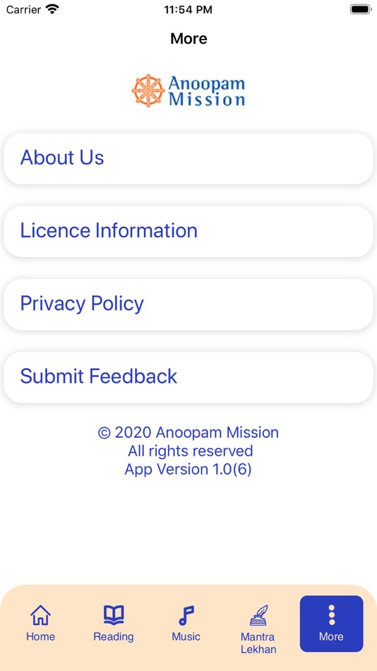 #10. Anoopam Mission (iOS) 由: Anoopam Mission Inc.