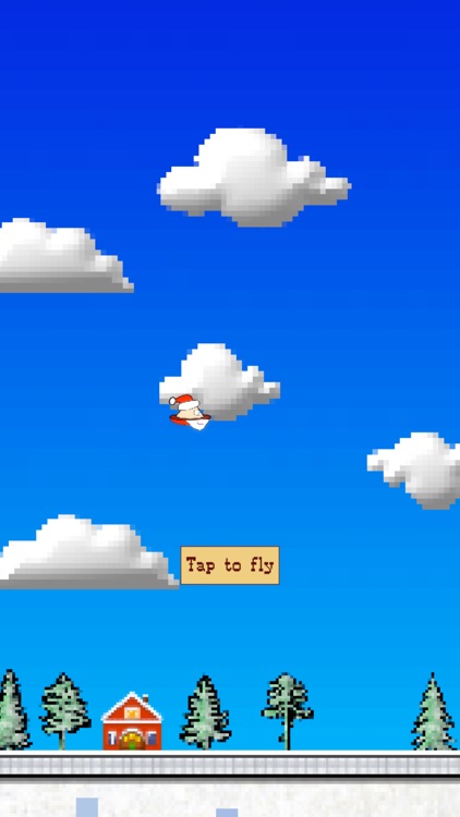 Alien Cowboy: Flappy Christmas