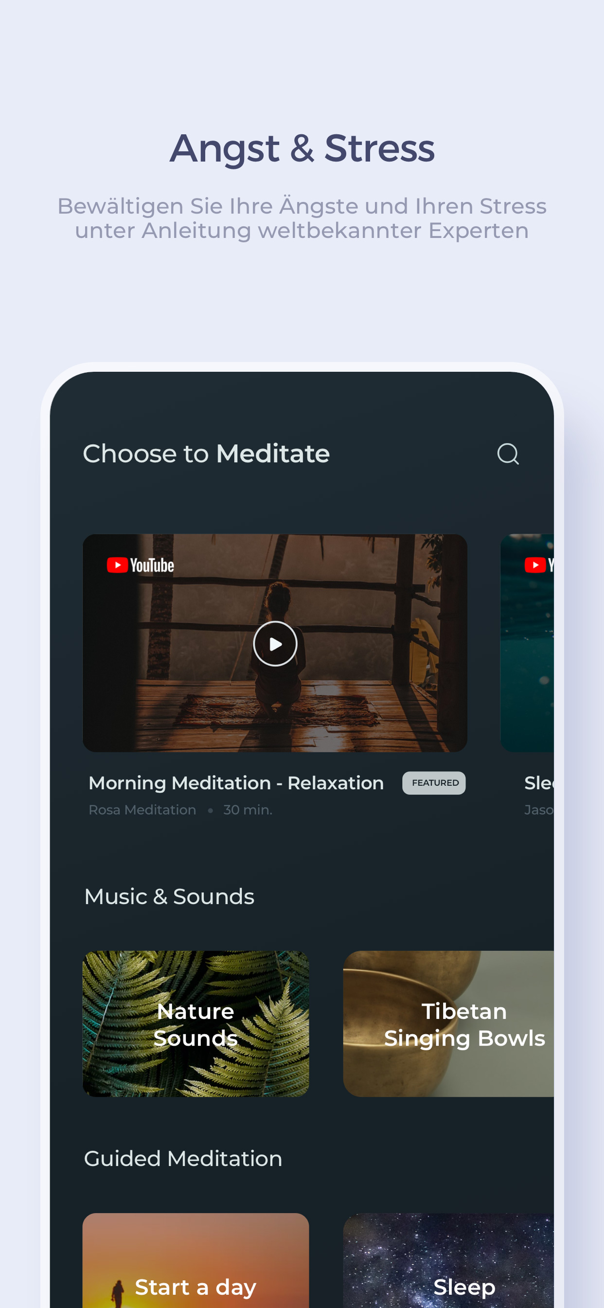 be&one: Meditation & Schlaf