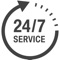 De 24/7 Service App helpt u om uw Service afspraken bij uw officiële BMW of MINI Service partner sneller, flexibeler en eenvoudiger te laten verlopen
