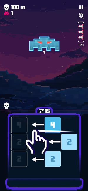 Invaders 2048 Screenshot