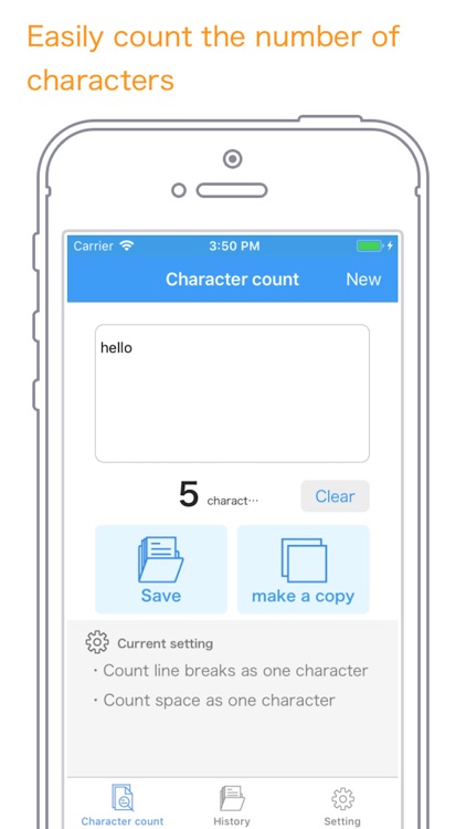Memo & Text Counter -MojiCon-