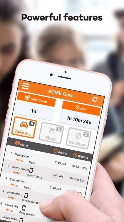 QueuePad for Customer Waitlist