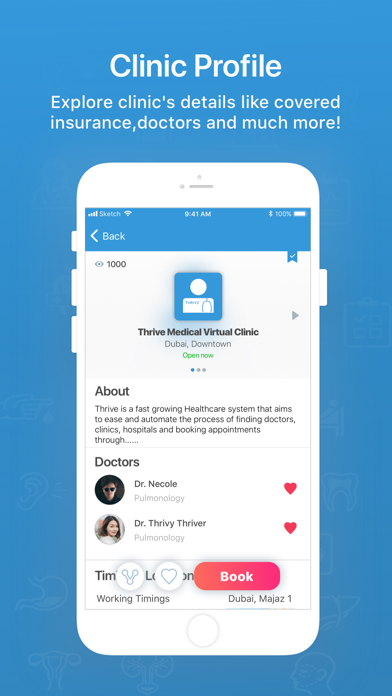Screenshot #2 pour Thrive - Book Doctors Online!