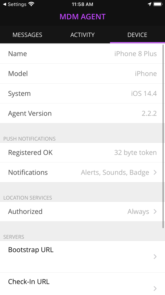#4. N-central MDM Agent (iOS) By: N-able Technologies Inc.
