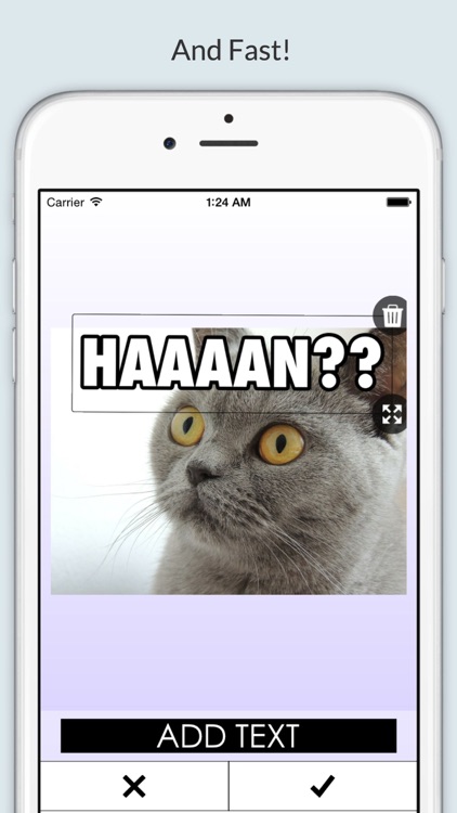 DUMB - Add Impact Font Text