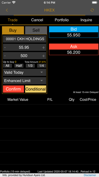 SDHG International Securiti... Screenshot