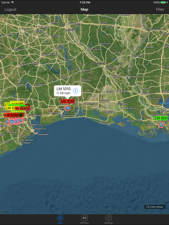 Screenshot #5 pour LiveViewGPS Live Trac