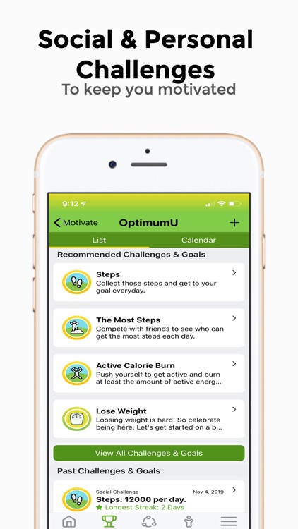 OptimumU: Health & Fitness screenshot-4