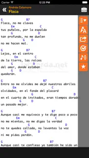 spanish tabs & chords iphone screenshot 1