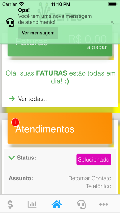 Reitec Fibra Óptica iPhone screenshot 2 - Business app