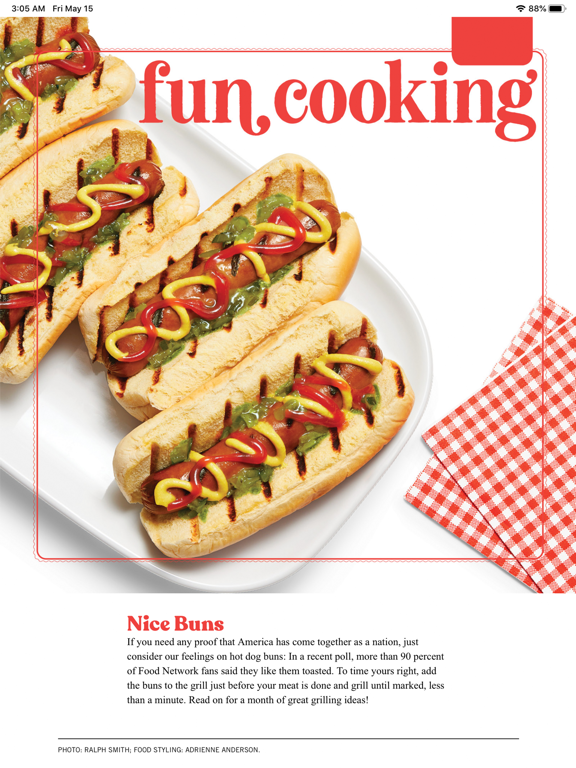 Food Network Magazine US iPad screenshot 4 - Food & Drink app