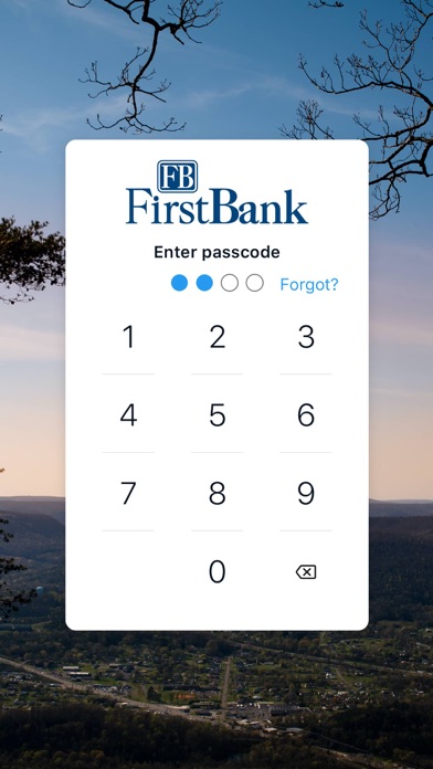 FirstBank Personal Banking Screenshot