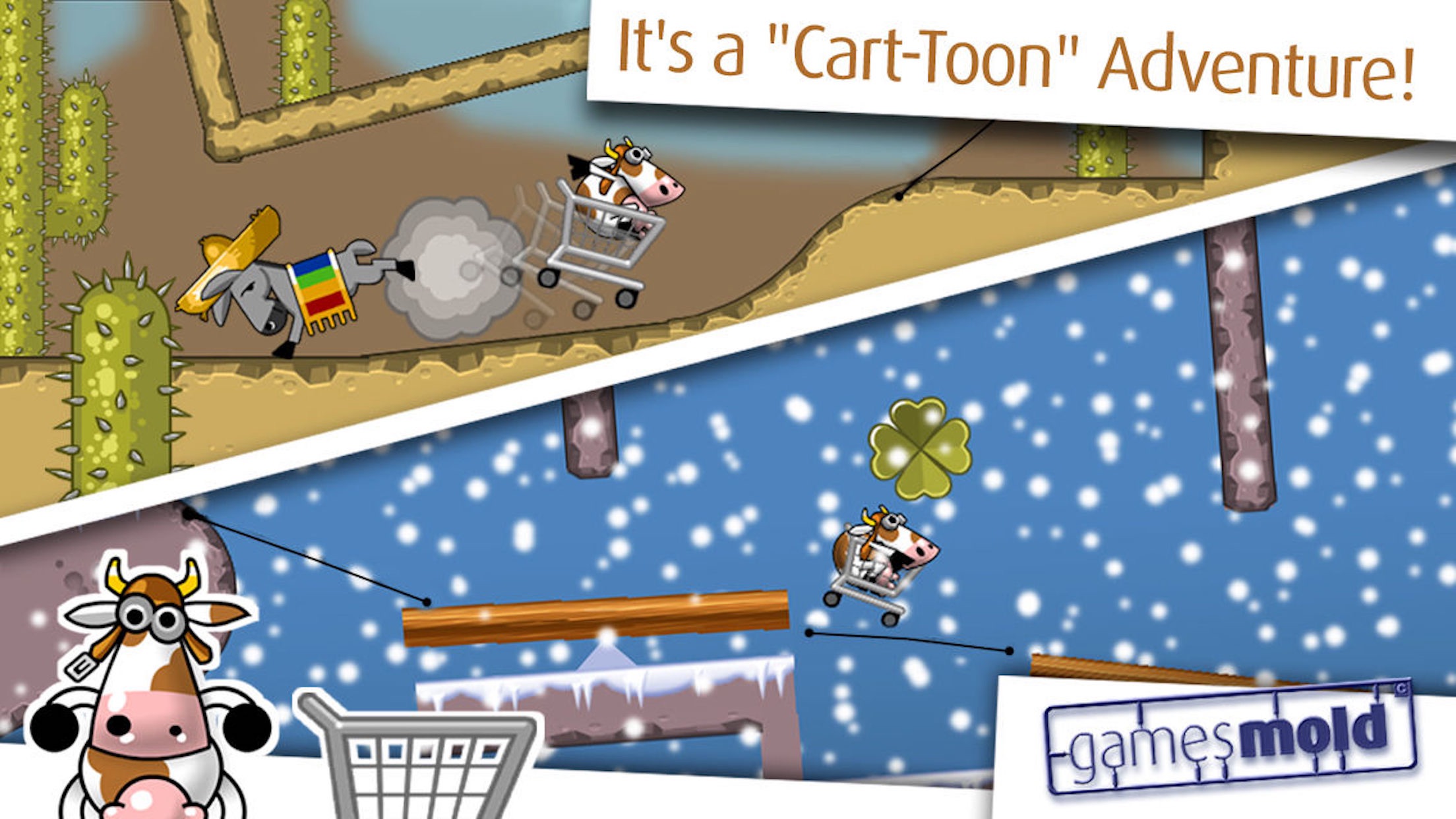Screenshot do app Cart Cow