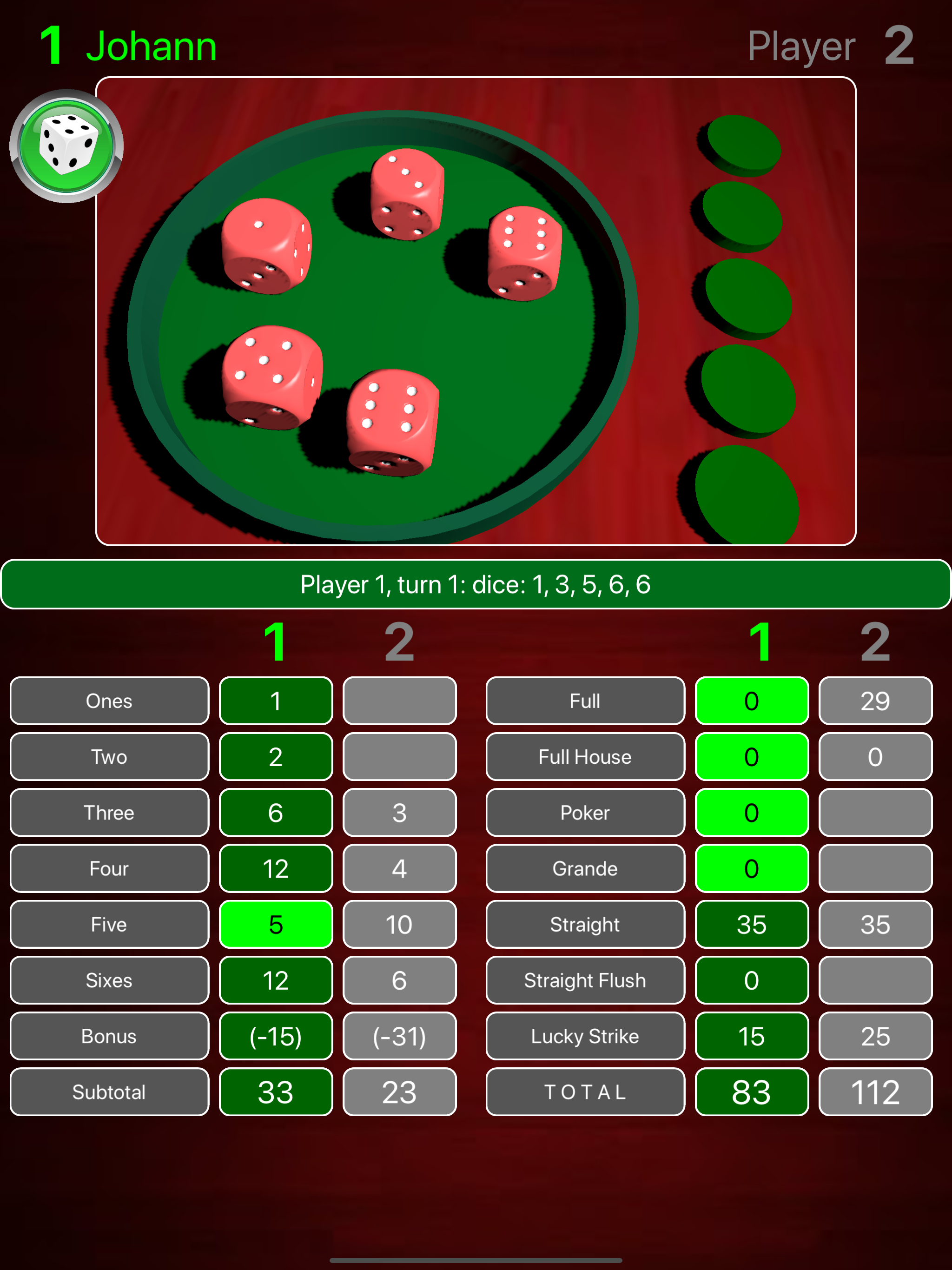 Dice poker pro screenshot 13