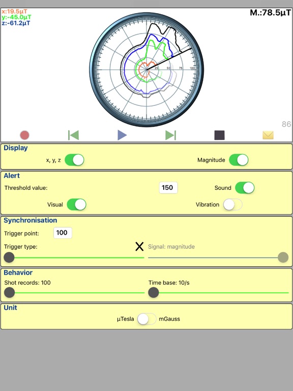 Screenshot #5 pour Gauss Tesla Meter