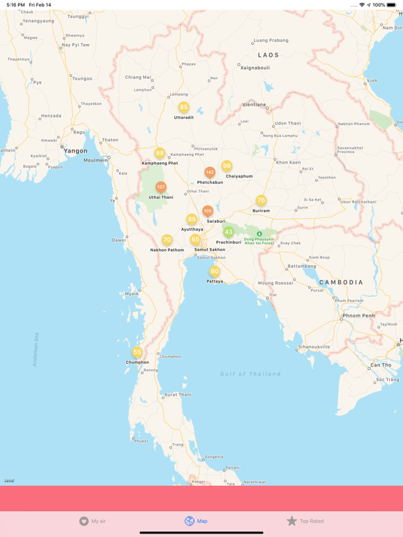 Screenshot #4 pour Check Air Quality France