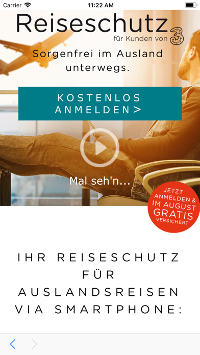 Screenshot #1 pour Lamie Reiseschutz