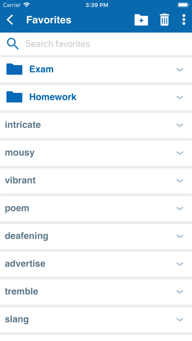 Concise Oxford American Dictionary & Thesaurus Screenshot 6