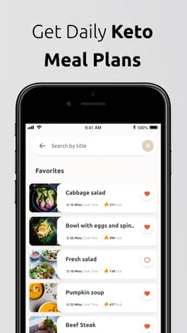 Game screenshot Keto Diet Meal Plan & Recipes hack