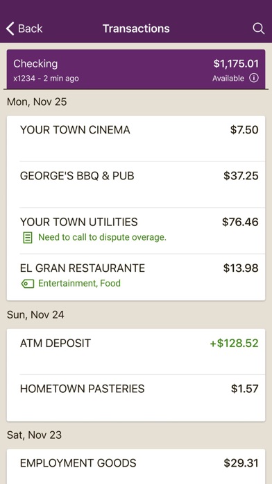 PSBank Mobile Screenshot