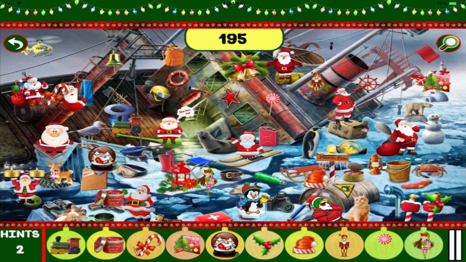 #4. Christmas Hidden Object Game ! (iOS) By: rinku patel