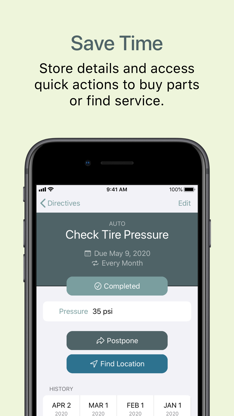 Directive - Maintenance App screenshot 5