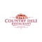 With the The Country Deli mobile app, ordering food for takeout has never been easier