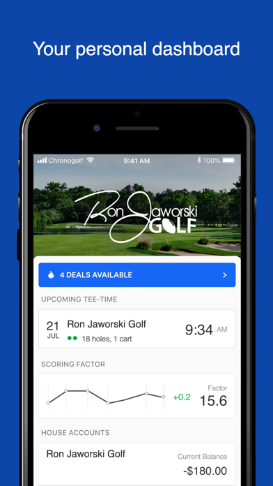 Ron Jaworski Golf Screenshot