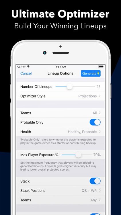 Daily Fantasy Cheatsheet screenshot-6