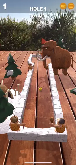 Game screenshot Mammoth Mini Golf AR apk